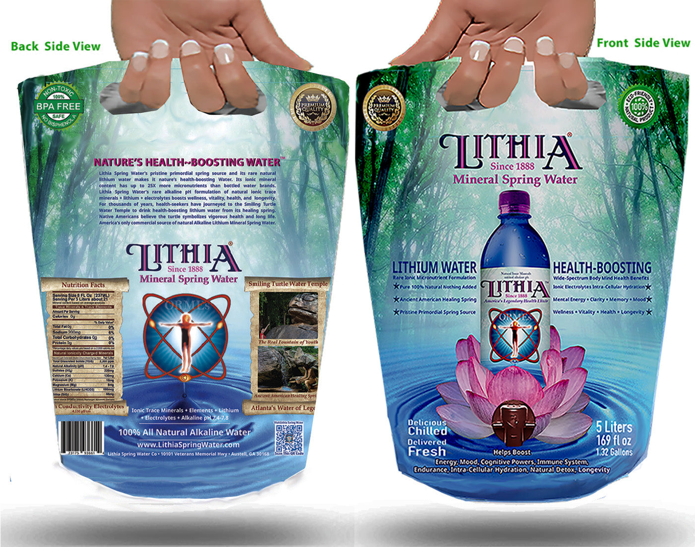 Lithia Mineral Spring Water Nature's Health Boosting Alkaline Lithium Water